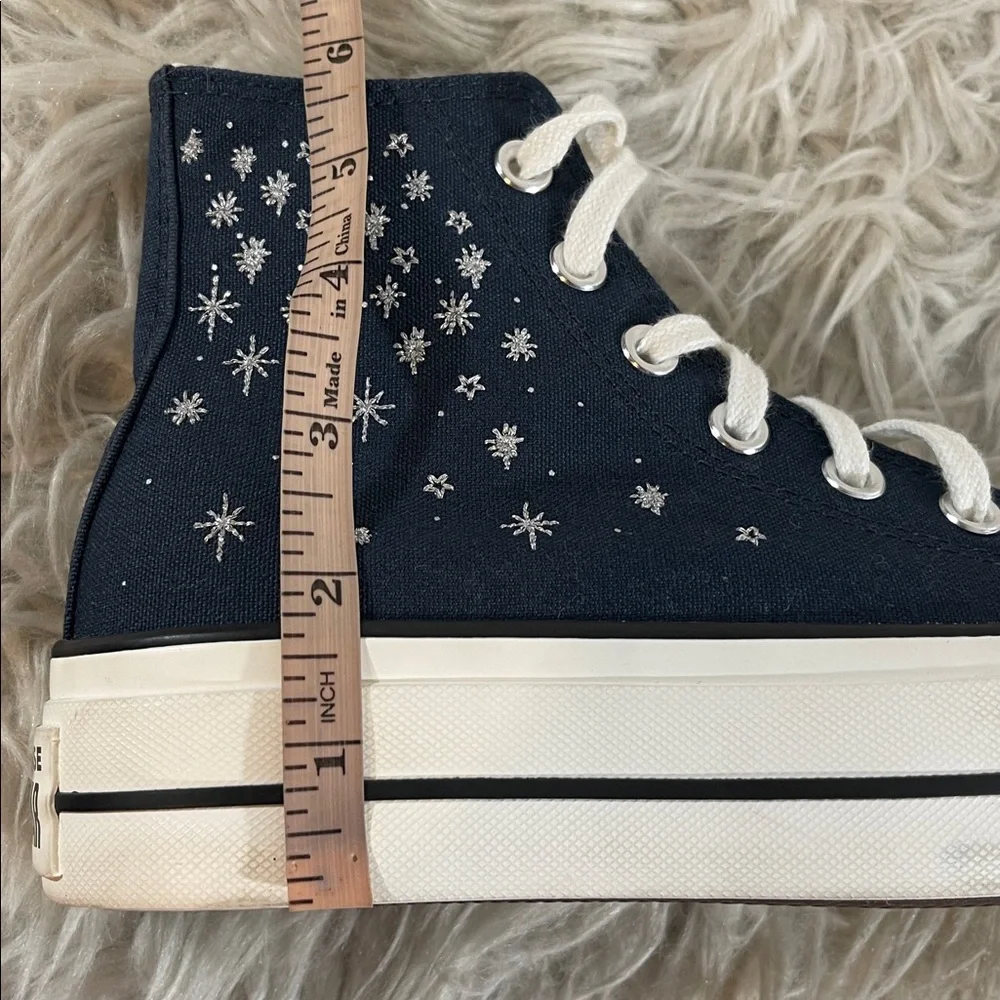 Converse Chuck Taylor All Star Lift Platform Cosmic Sneakers Size 5 NEW - Picture 13 of 16